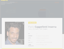 Tablet Screenshot of paolocappelletti.com